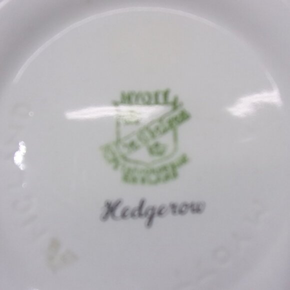 Vintage Holiday Gravy Boat Staffordshire with Underplate PRICE DROP $55 to $45 - Picture 4 of 6